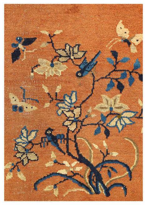 Chinese Antique Art Deco Rug 9'3''x11'6''