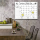 Ready2HangArt Navajo Design Dry Erase Monthly Calendar on ArtPlexi, 40"x30"