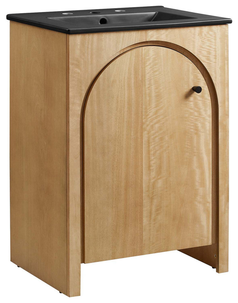 Appia 24" Bathroom Vanity - Oak Black