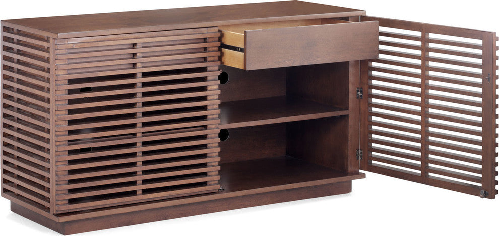 Zuo Modern Linea Credenza, Walnut, 199051