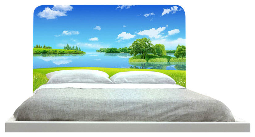 "Water Scene" Headboard