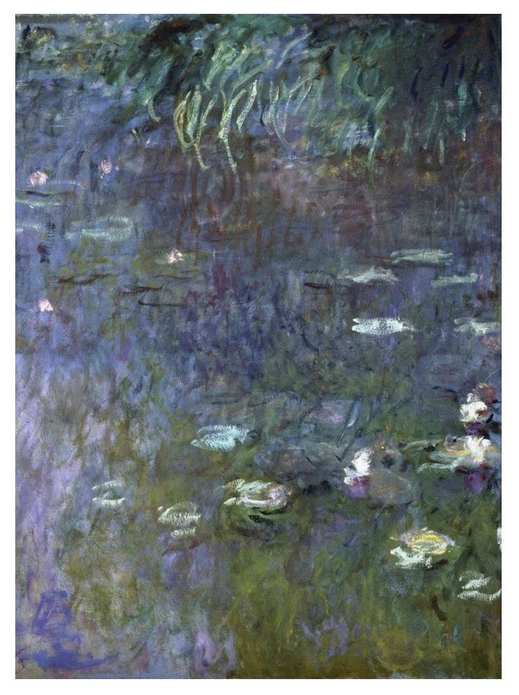 "Water Lilies: Morning, c. 1914-26 (right)" Paper Print by Claude Monet, 38"x50"