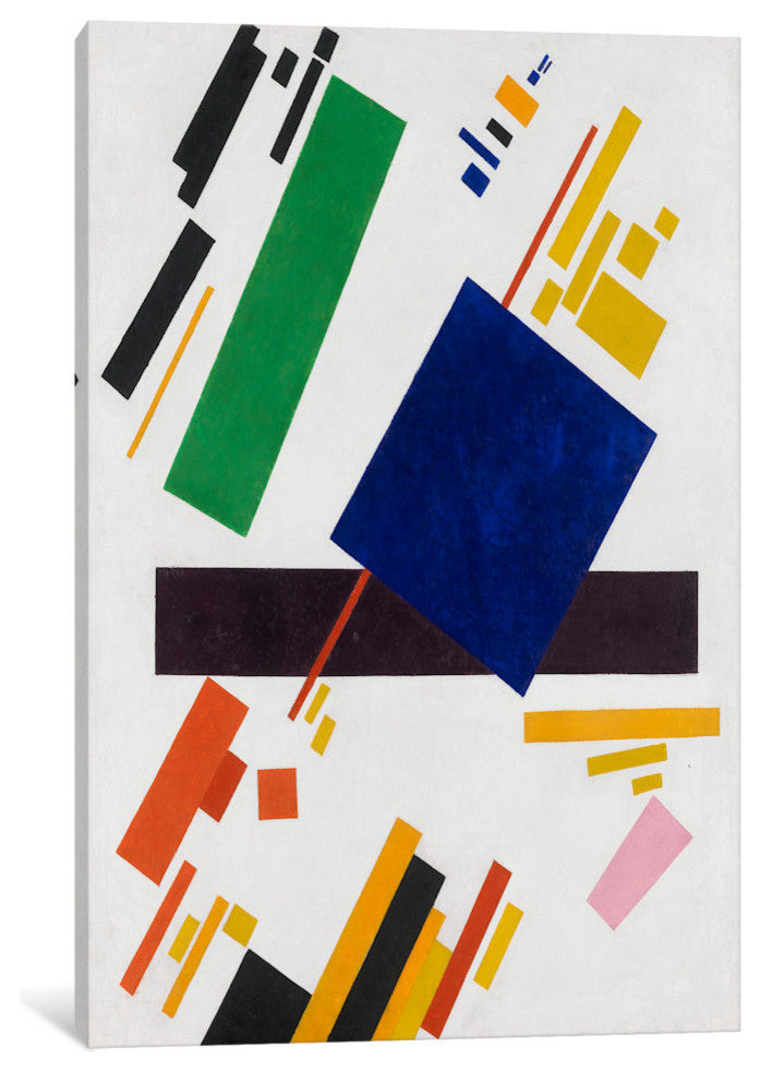 "Suprematist Composition, 1916" by Kazimir Malevich, Canvas Print, 40"x26"
