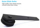 Vancleef Hardware Sliding Barn Door Hardware, U Bracket Bypass, Straight Design,