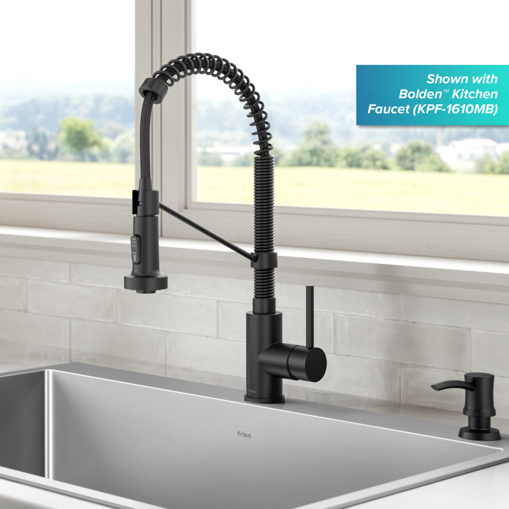 Soap Dispenser, Matte Black