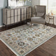 Augustus Medallions Indoor Area Rug, Light Blue, 9'10"x12'10"