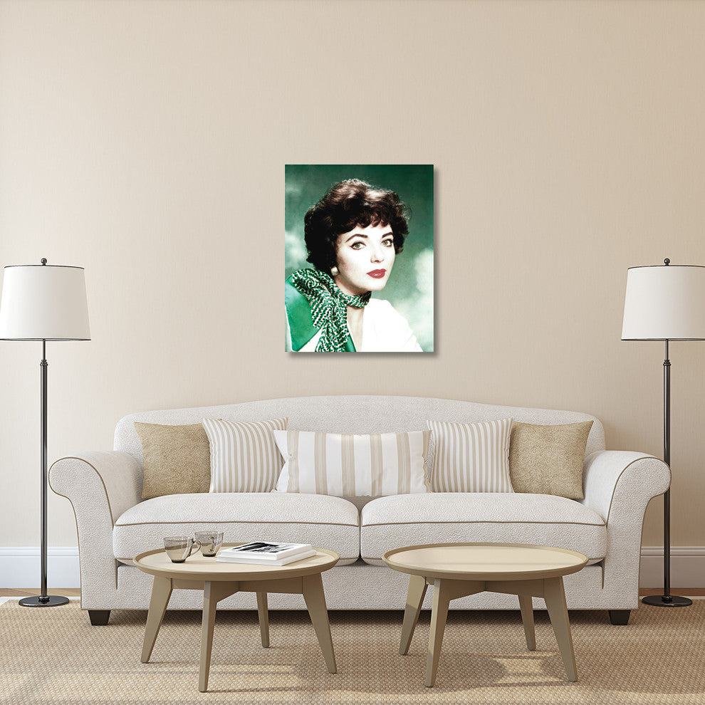 "Joan Collins" Stretched Canvas Giclee by Hollywood Photo Archive, 32x40"