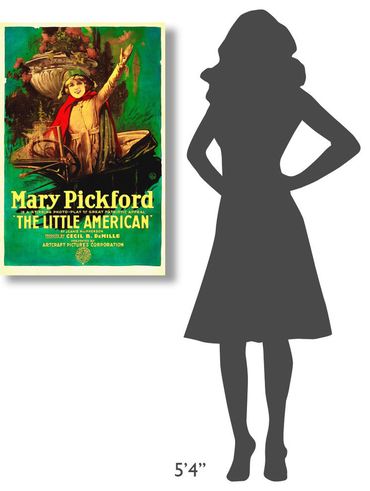 "The Little American" Stretched Canvas Giclee by Hollywood Photo Archive, 24x36"