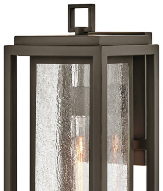 Hinkley Republic Large Wall Mount Lantern, Oil Rubbed Bronze