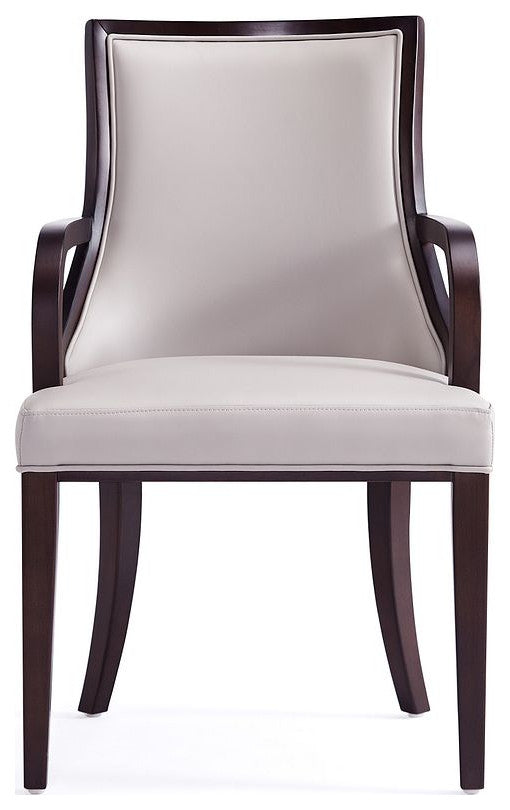 Manhattan Comfort Grand Dining Chairs, Light Gray, 8-Piece