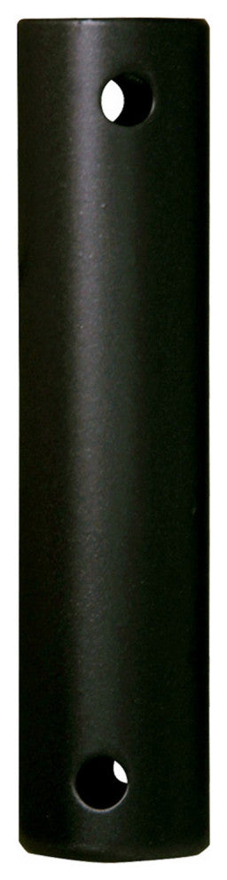 72" Downrod, Antique Brass, Black