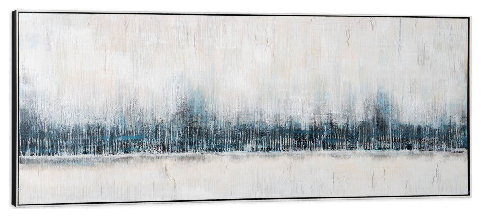 Cabalistic Horizon, Hand Painted Framed Canvas