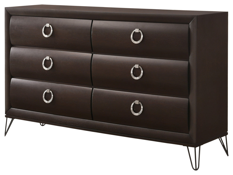 ACME Tablita Dresser, Dark Merlot