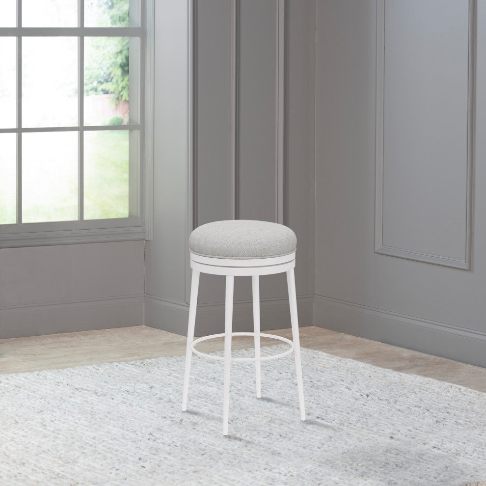 Hillsdale Aubrie Metal Swivel Stool, Counter Height