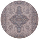 Ahgly Company Indoor Round Mid-Century Modern Area Rugs, 3' Round