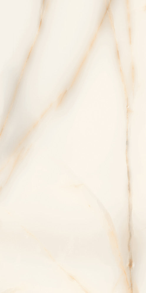 24"x48" Onix Crema Marble Look Matte Wall and Floor Tile