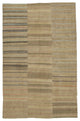 Rug N Carpet - Handmade Oriental 6' 1'' x 9' 7'' Decorative Wool Kilim Rug