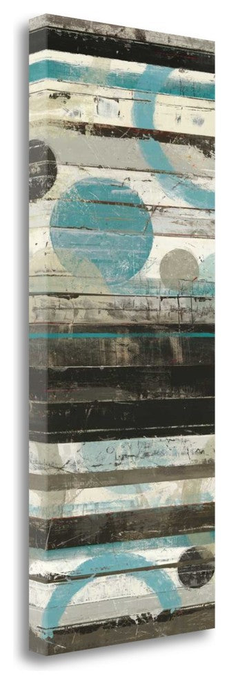 "Blue Zephyr II" By Mike Schick, Giclee Print on Gallery Wrap Canvas