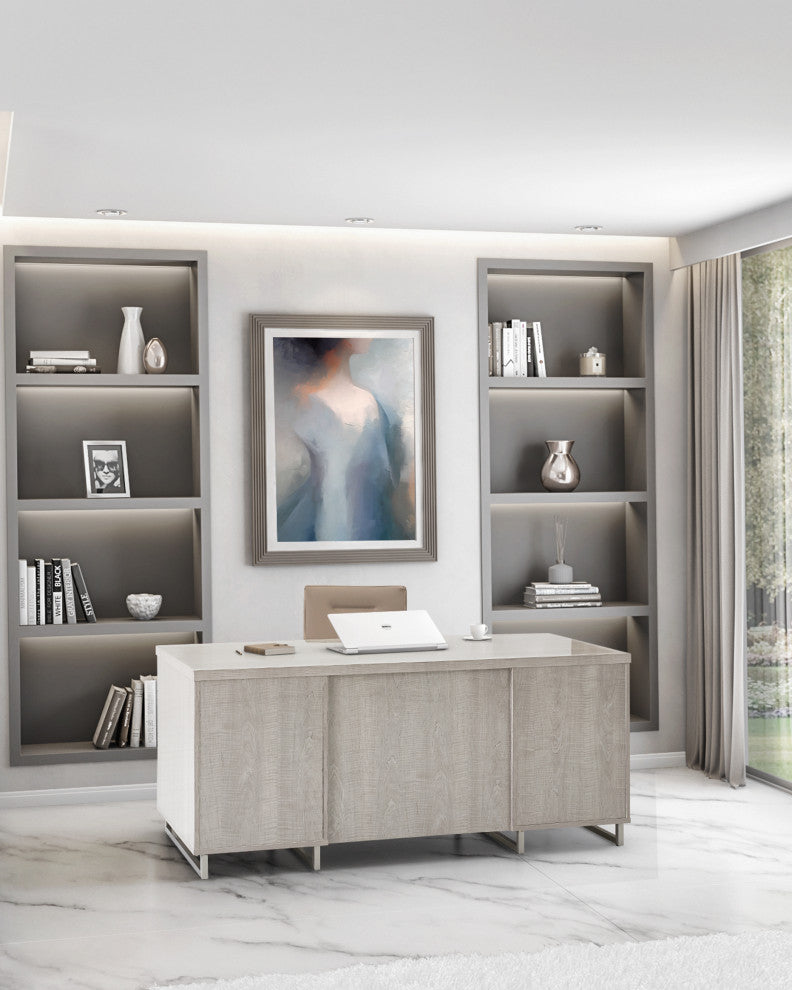 Marin Desk - Greige