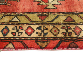 Fine Vintage Distressed Roshanak Red/Charcoal Runner, 3'2 x 7'7
