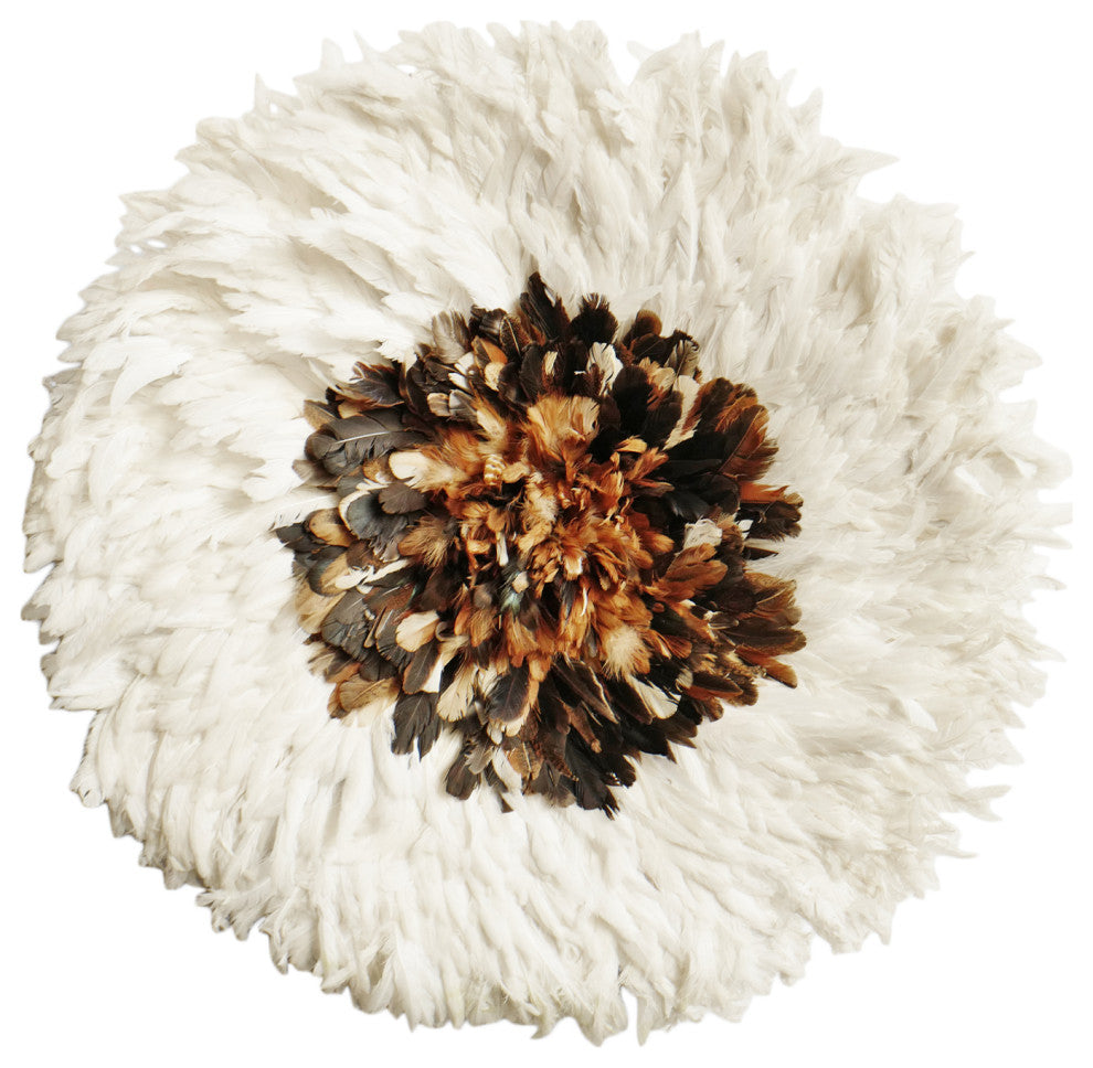 Multi Spot and White Juju Hat Wall Art