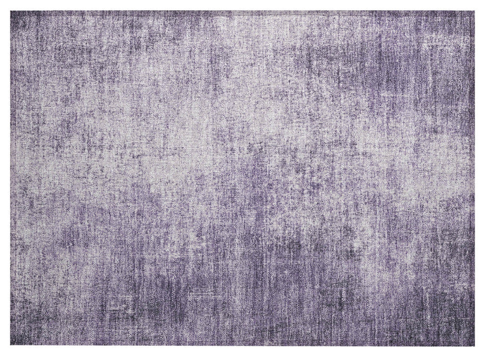 Machine Washable Indoor/Outdoor Chantille ACN1903 Violet 1'8" x 2'6" Rug