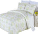Lana 3-Piece 100% Cotton Printed Duvet Cover Set, Full/Queen