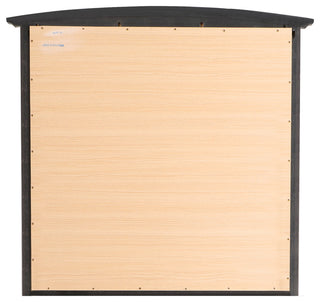 Cambria Arched Mirror, Black