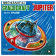 "Mechanical Spacecraft Jupiter" Digital Paper Print by Retrorocket, 24"x24"
