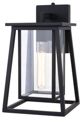 Vaxcel Lighting T0608 Blackwell 14" Tall Outdoor Wall Sconce - Matte Black