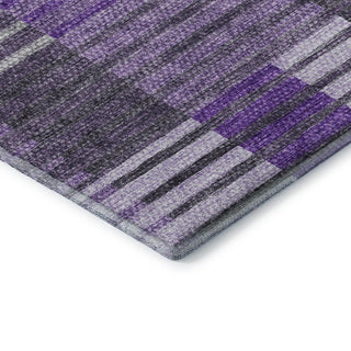 Premium Machine Washable Mayfield AMF687 Purple 9' x 12' Rug