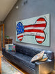 "Bone Free" Painting Print on Canvas by Tori Campisi