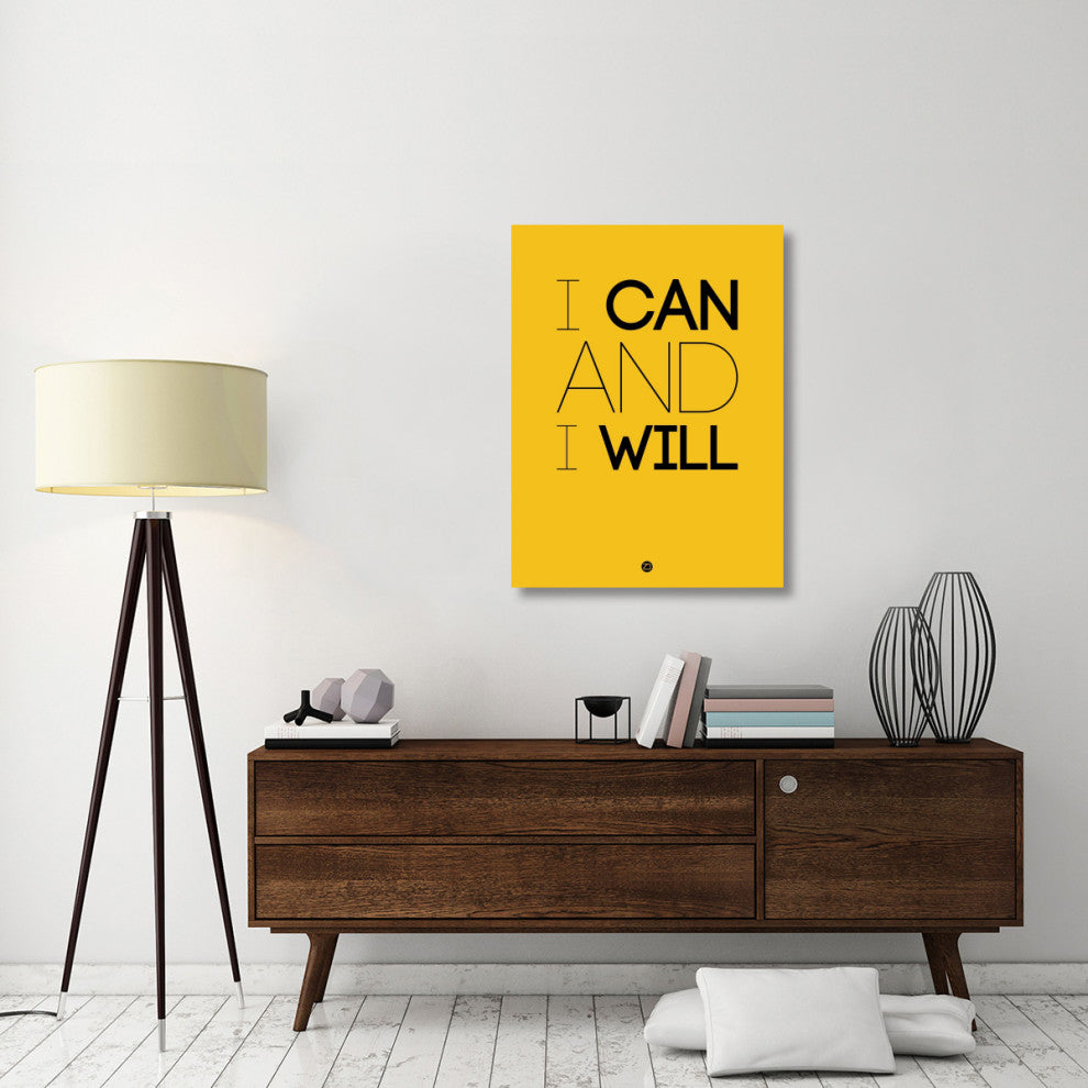 "I Can And I Will Poster 2" Fine Art Print