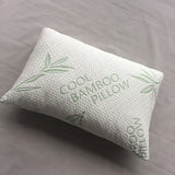 Bluff City Bedding, King Bamboo Comfort Memory Foam Pillow, Single