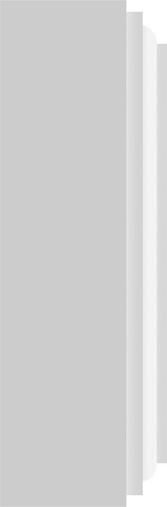 3"W x 3"H x 1"P Standard Sedgwick Rosette with Beveled Edge