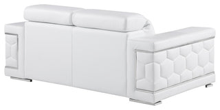 Oliver Genuine Leather, 2-Piece Set, White