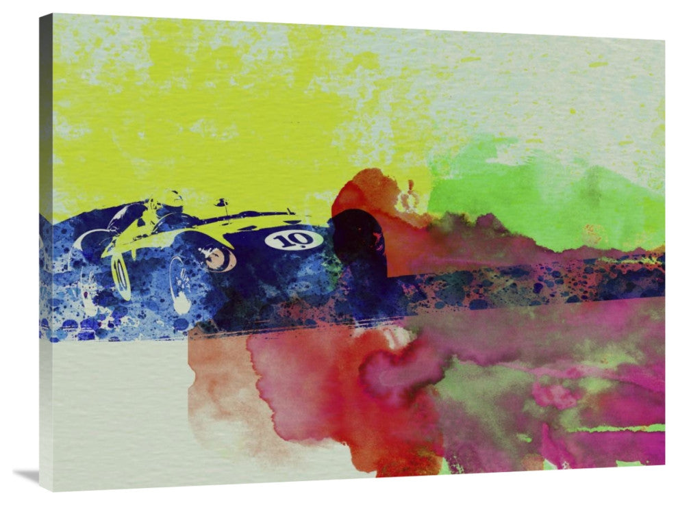 "Maserati on the Race Track 2" Fine Art Print