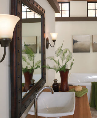 Generation Lighting 44808 Holman 4 Light 25"W Bathroom Vanity - Bronze