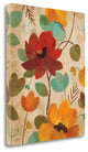 "Vibrant Embroidery II" By Silvia Vassileva, Giclee Print on Gallery Wrap Canvas