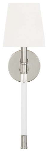 Hanover 1-Light Wall Sconce, Polished Nickel