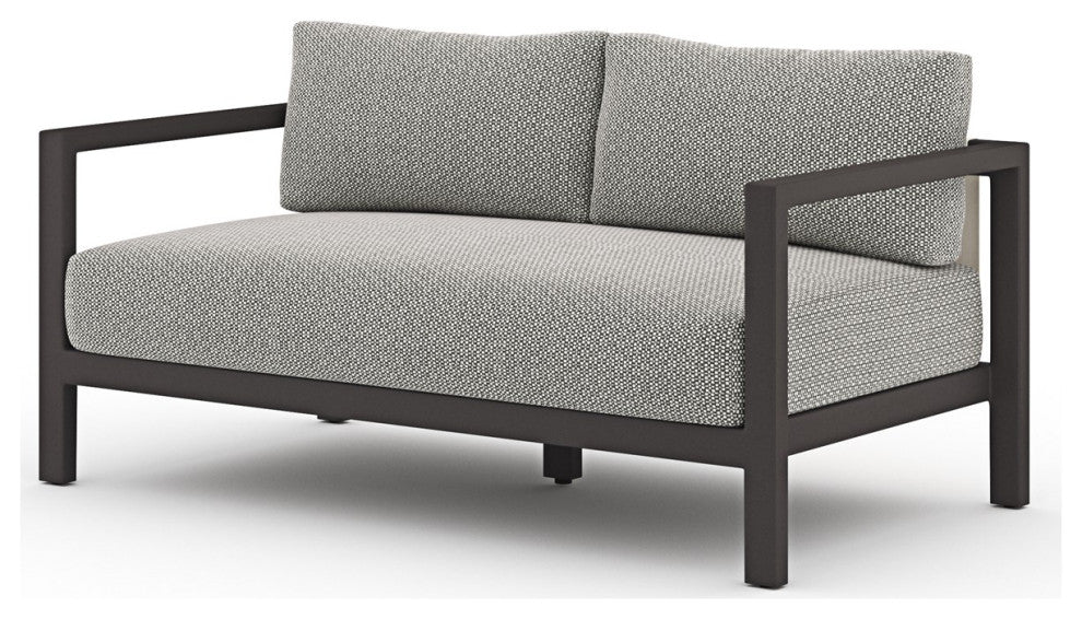 Sonoma Outdoor Sofa-60"-Bronze/Faye Ash