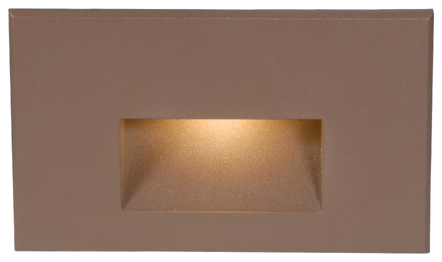 WAC Lighting LEDme Horrizontal Outdoor Step and Wall Light 277V, Bronze