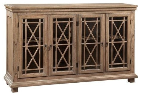 Hekman Lattice Front Entertainment Console