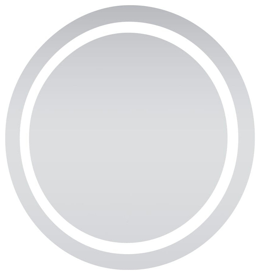 Elegant MRE-6005 Led Hardwired Mirror Round D30 Dimmable 5000K