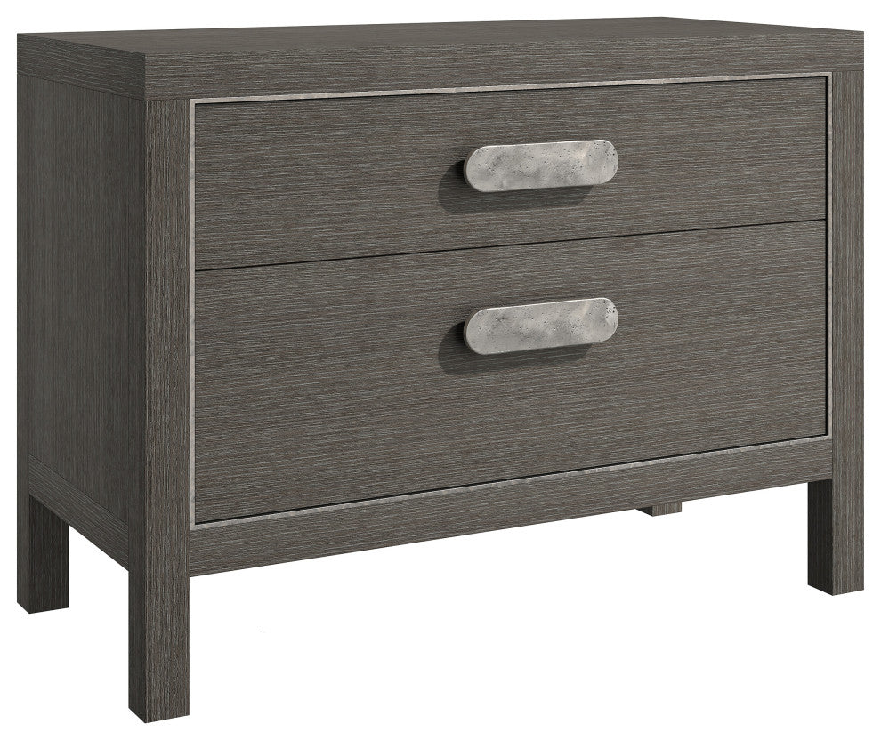 Bernhardt Prado Nightstand, Porcini Finish 38" Widht