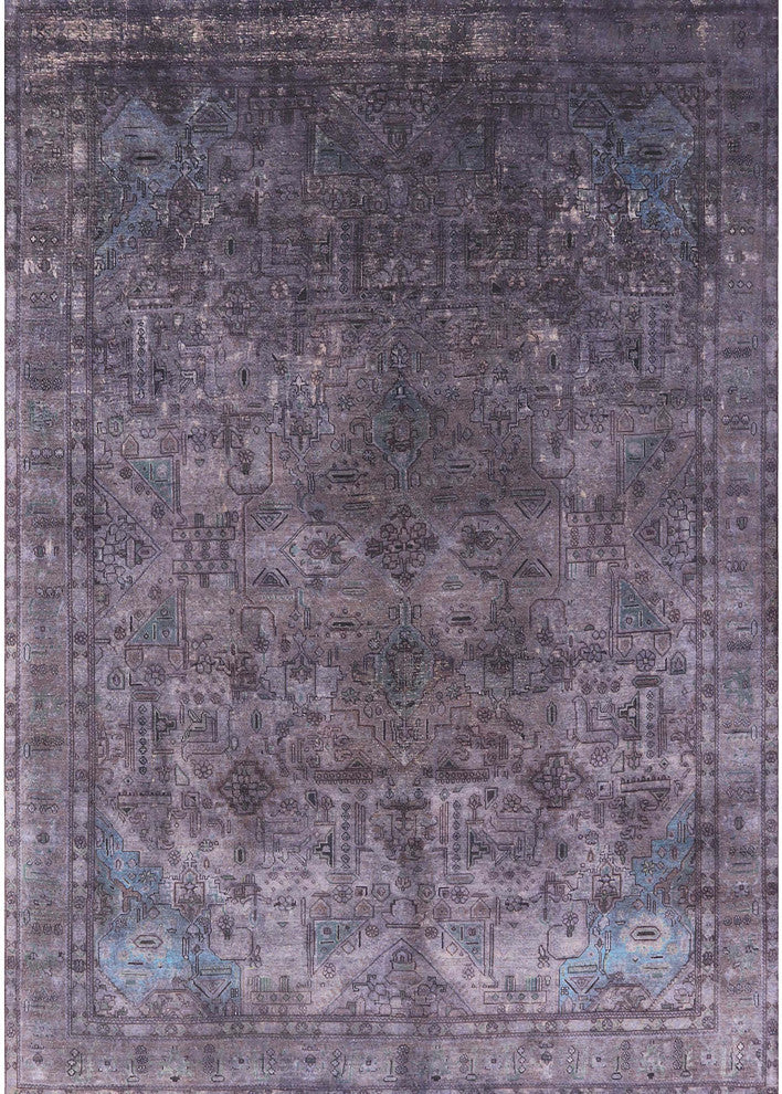 Ahgly Company Indoor Rectangle Mid-Century Modern Area Rugs, 7' x 9'