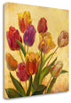 "Tulip Bouquet" By Emma Styles,Ready to Hang Giclee Print on Gallery Wrap Canvas