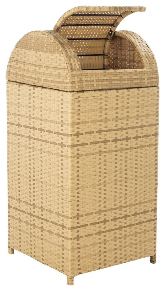 Safavieh Outdoor Serapis Trash Bn Natural