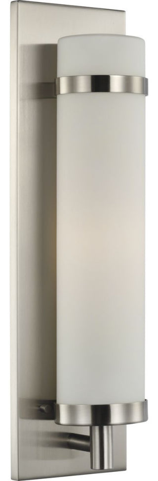 Hartwick Collection Brushed Nickel 1-Light Wall Sconce