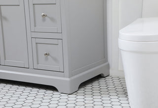 Home Living 22" Farmhouse Grey-Light Bathroom Vanity